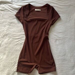 Spandex Body Suit Romper